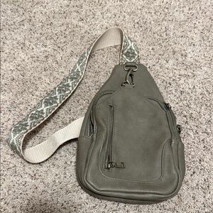 Stylish Olive Green Sling Bag